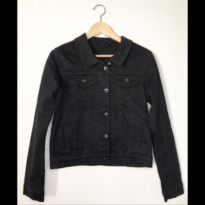 Unbranded Black Denim Jacket SZ10